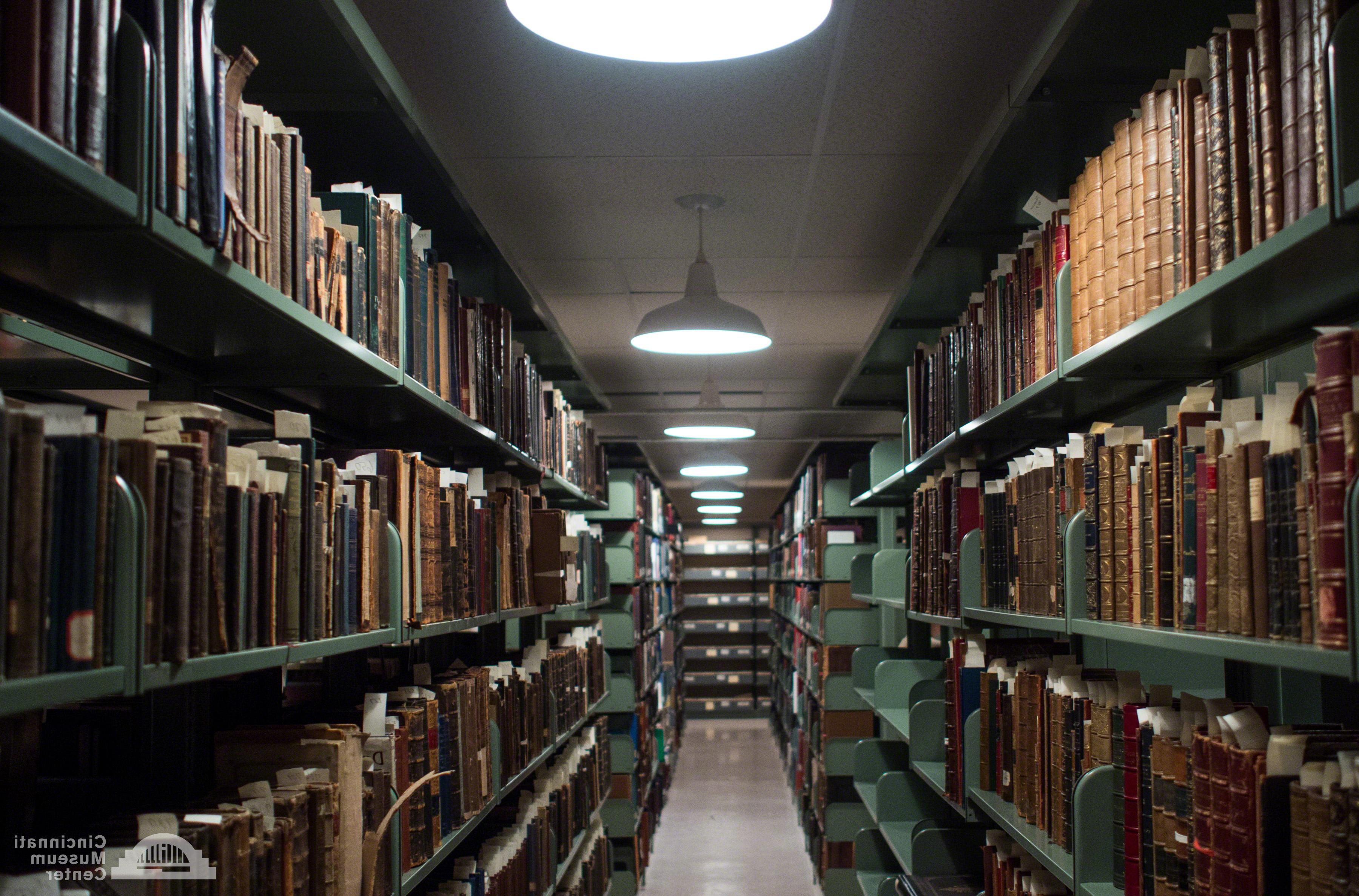 photo of library archives at CMC
